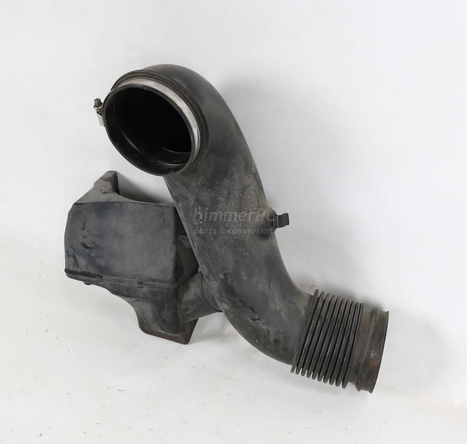 Picture of BMW 13717503145 Intake Air Duct Rubber Boot Top Half w Resonator M54 Engine E53 X5 3.0i for sale