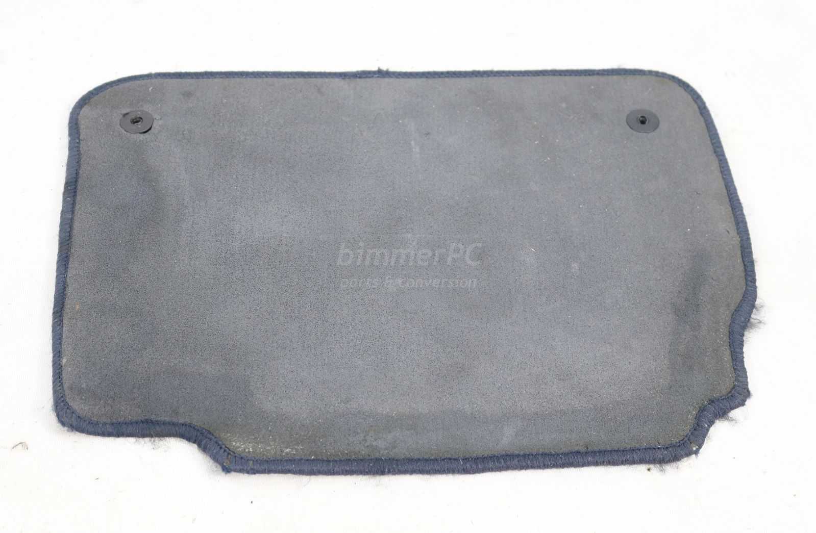 BMW E34 5Series Rear Floor Carpet Mats Ultramarine Blue 19911995 OEM
