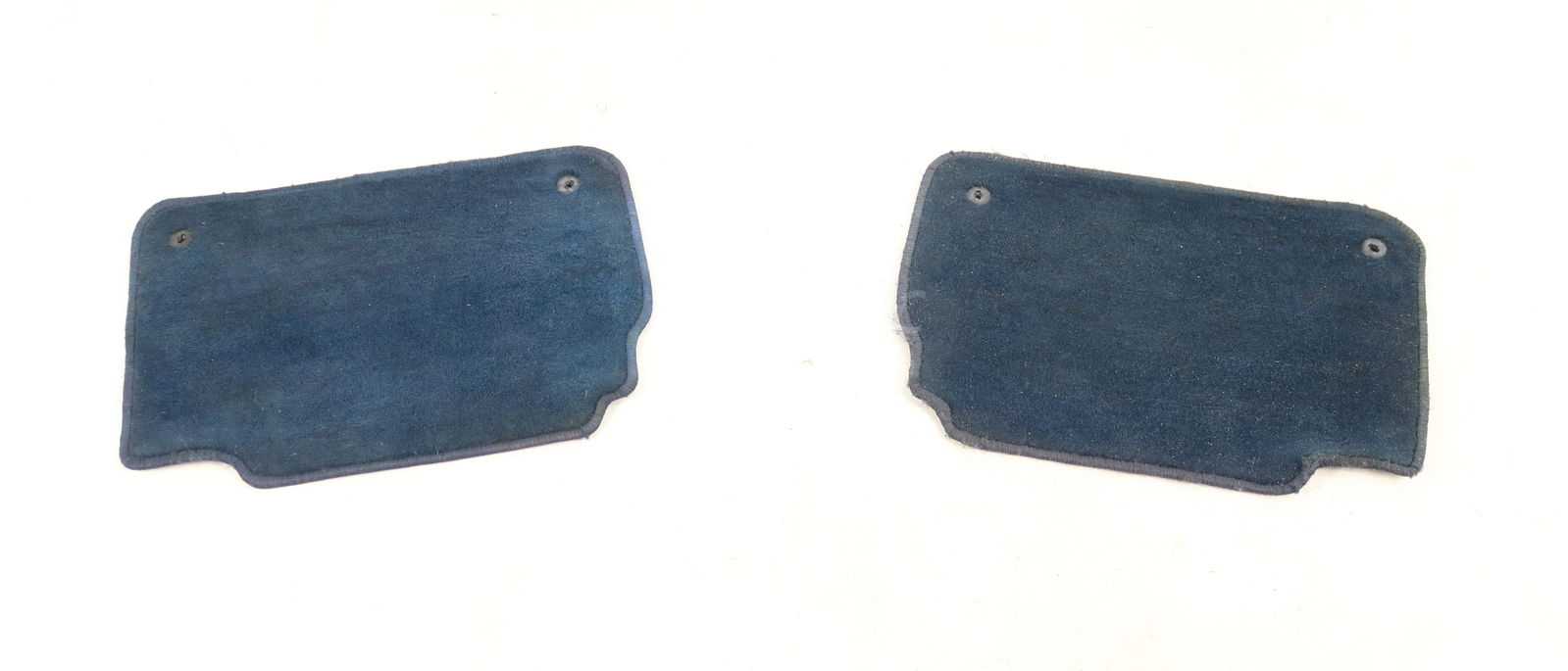 BMW E34 5Series Rear Floor Carpet Mats Ultramarine Blue 19911995 OEM