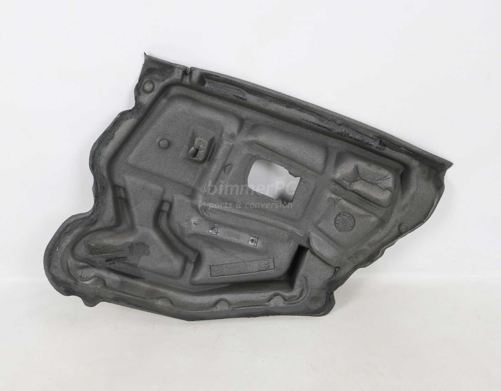 BMW E36 3Series Left Rear Door Vapor Barrier Insulation Trim 19921998