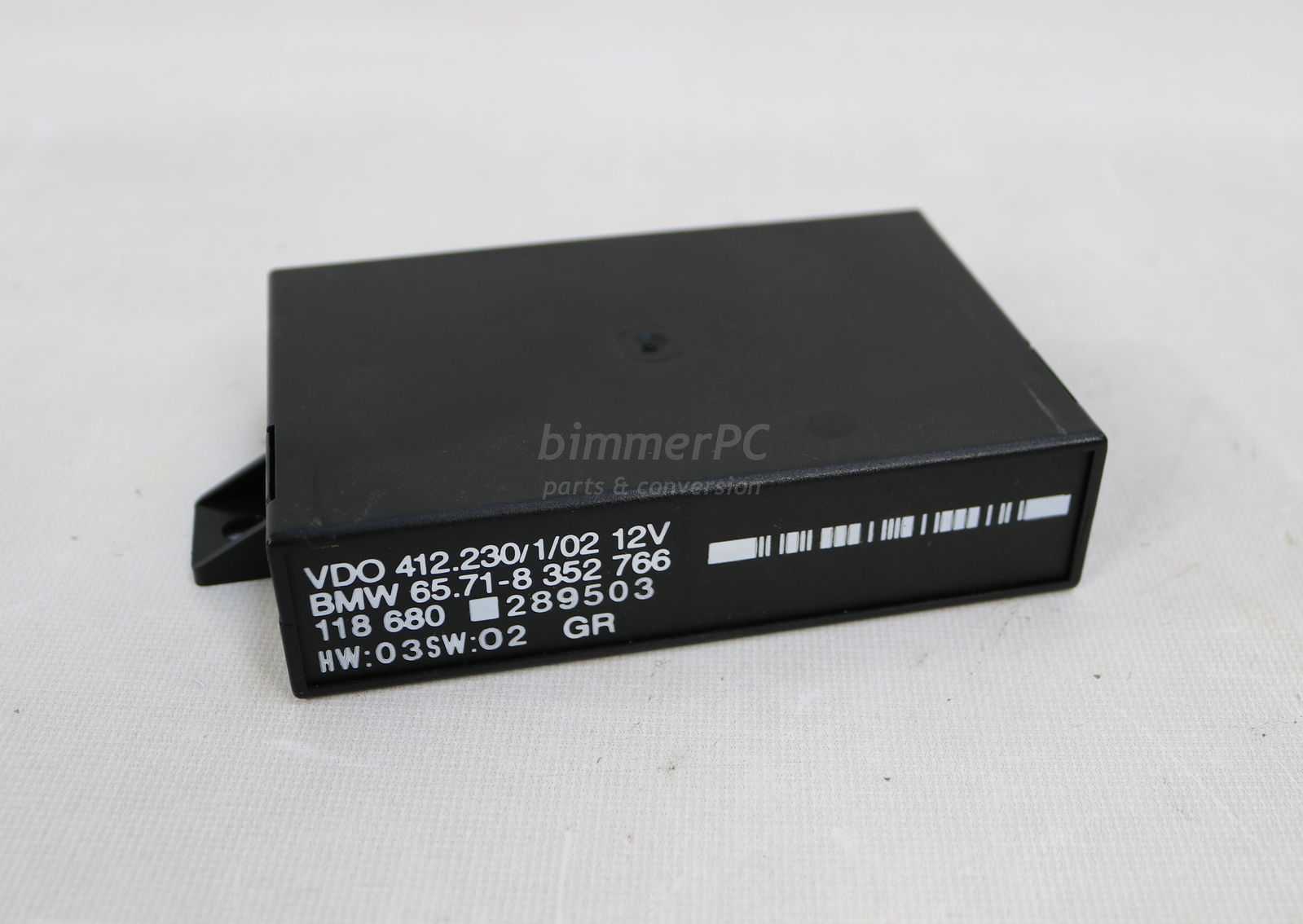 BMW E36 3Series Z3 Cruise Control Module Tempomat Computer Unit 1995