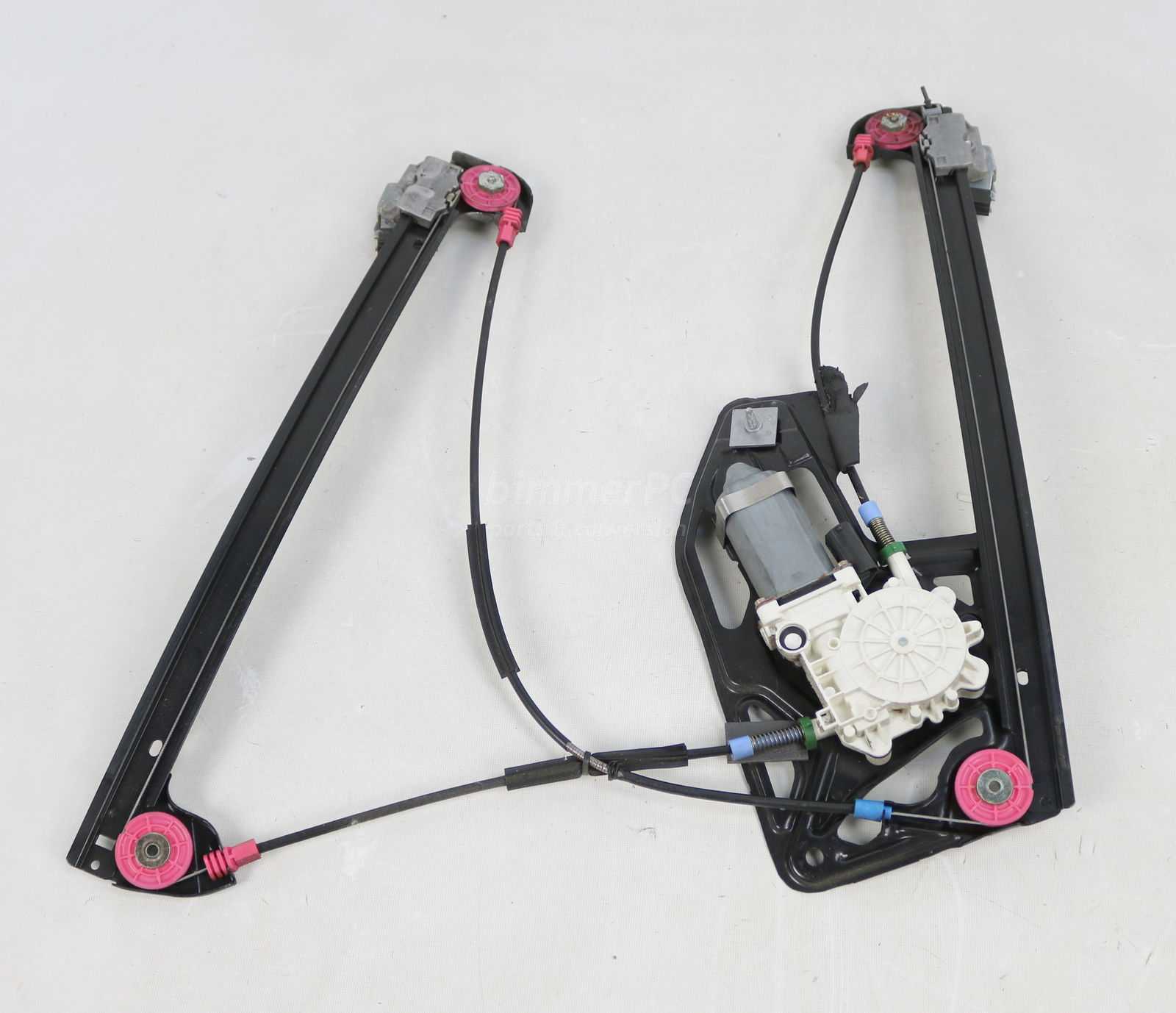 BMW E38 740iL Left Front Drivers Window Regulator Motor Glass Lift 1995