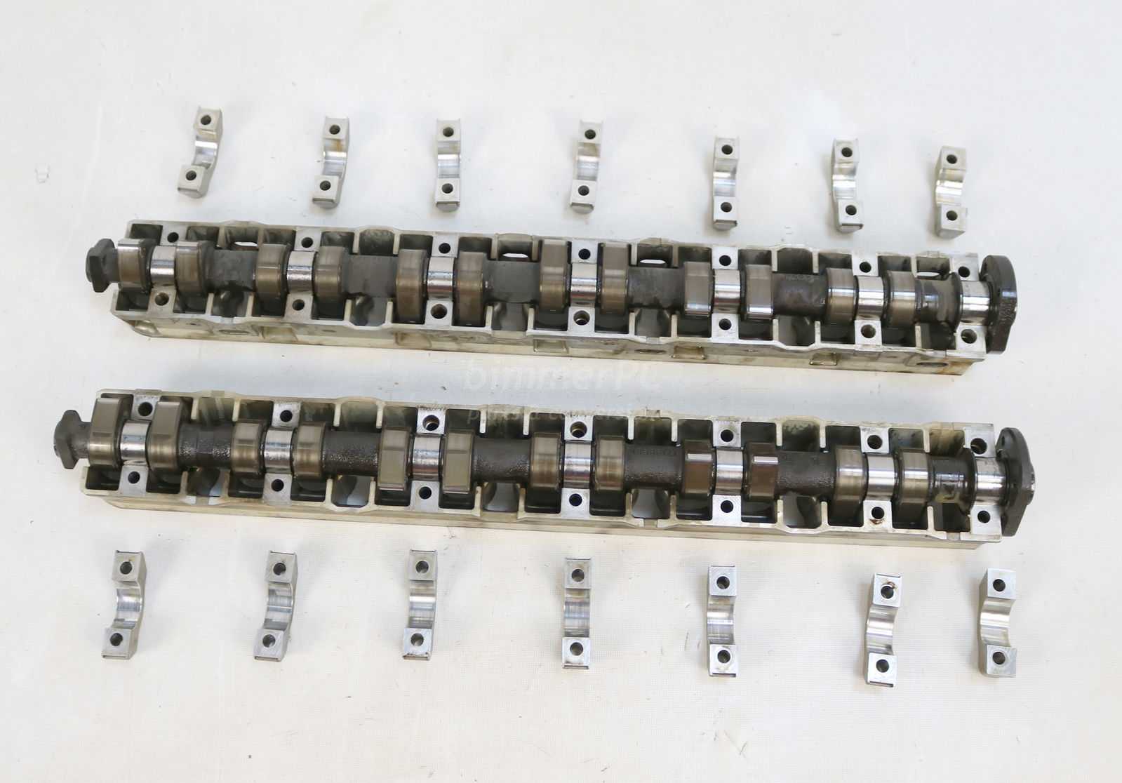 BMW M50 Engine Camshafts w Carrier Trays Caps Non Vanos