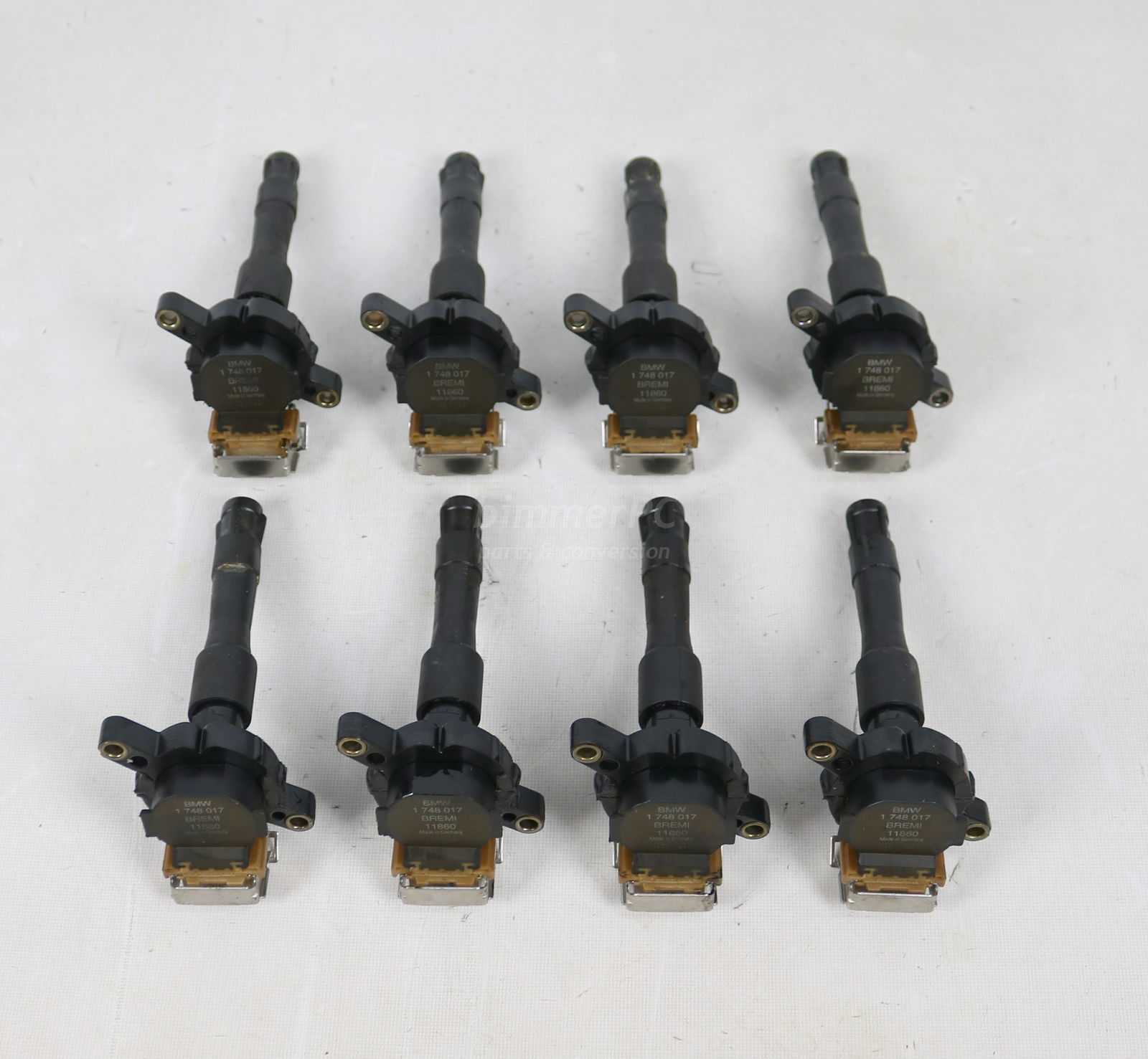 BMW V8 Engine Spark Plug Ignition Coils Set M62tu S62 E38 E39 E53 1996