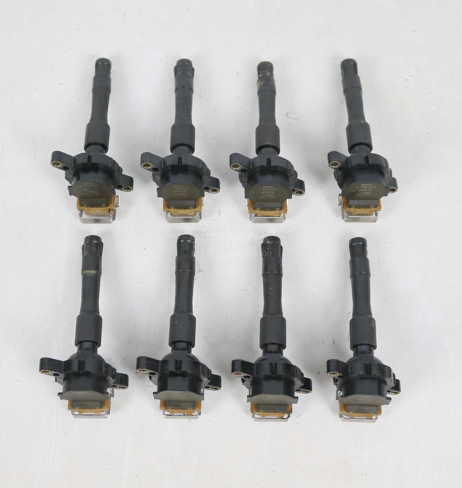 BMW V8 Engine Spark Plug Ignition Coils Set M62tu S62 E38 E39 E53 1996