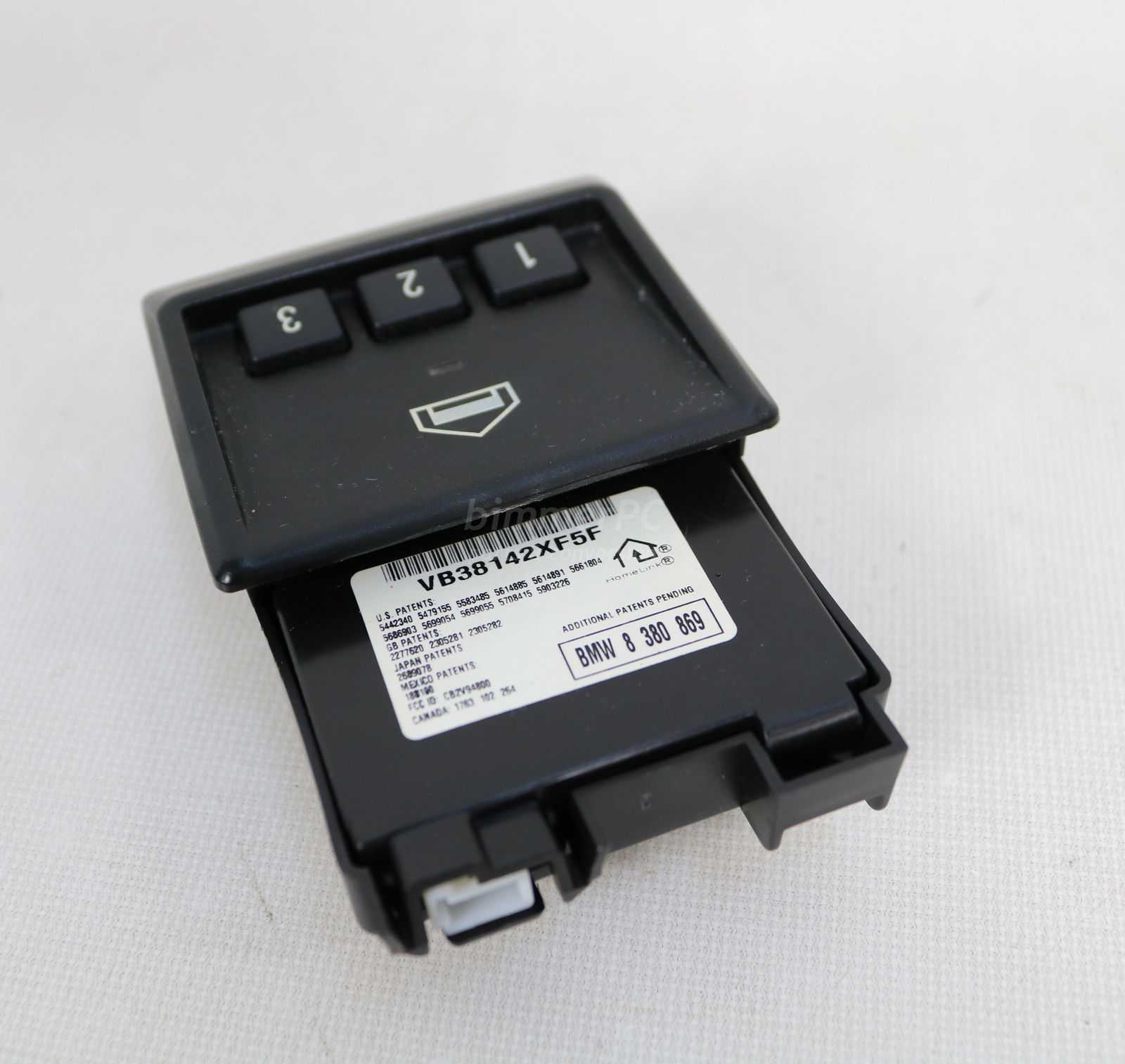 BMW E39 E38 E53 Homelink UGDO Rolling Codes Remote Garage Door Opener