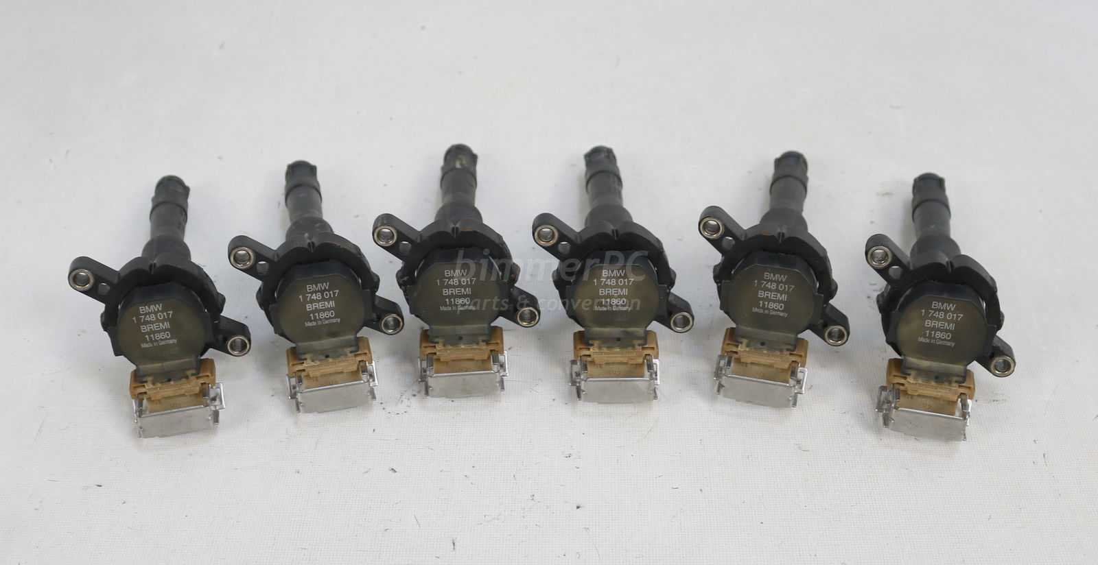 BMW E46 330i Factory Spark Plug Ignition Coils Set E39 E53 E36 1996