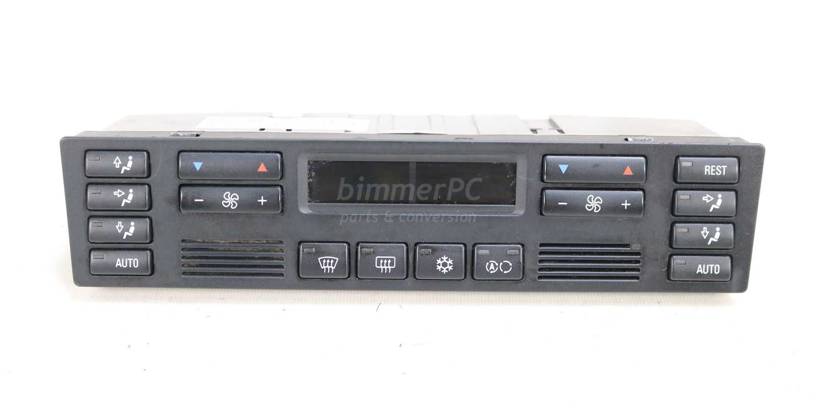 Picture   of BMW 64116901314 Heater AC Climate Control Interface Display Panel IHKA E38 for sale