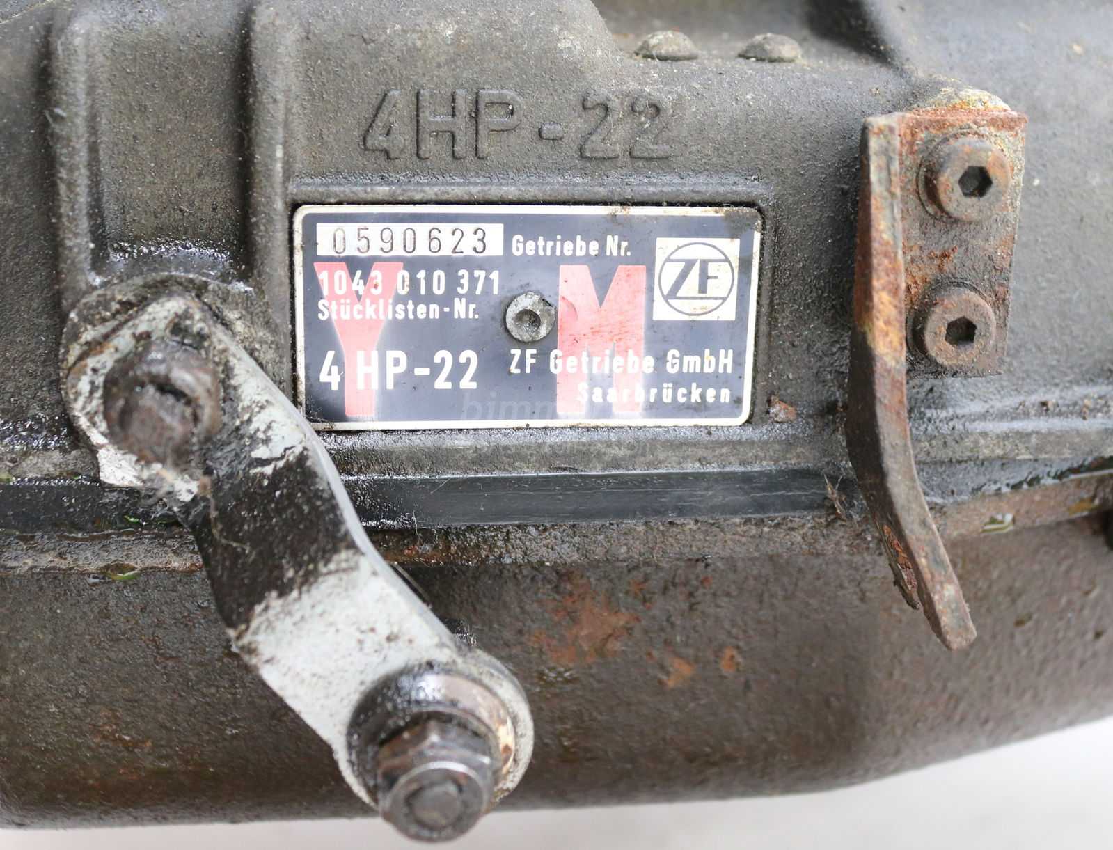 BMW E32 735i 735iL Automatic Transmission 4 Speed ZF 4hp-22