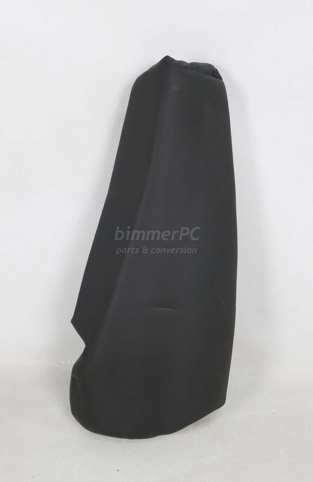 Picture of BMW 52209110941 Left Rear Seat Outer Bolster Cushion Black Leather Through Loading E92 Coupe for sale