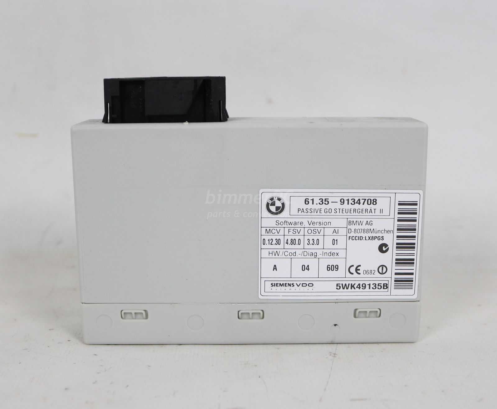BMW E90 3-Series E92 Comfort Access Control Module Unit Passive Go